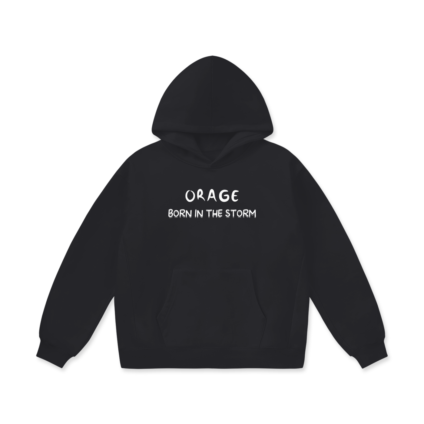 ORAGE Oversized Heavyweight Fleece Hoodie